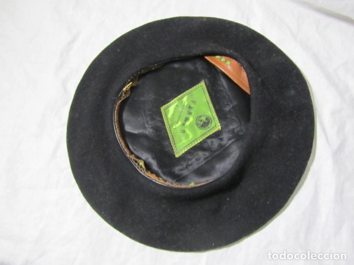 Vintage: Boina negra Ferrer Madrid - Foto 4