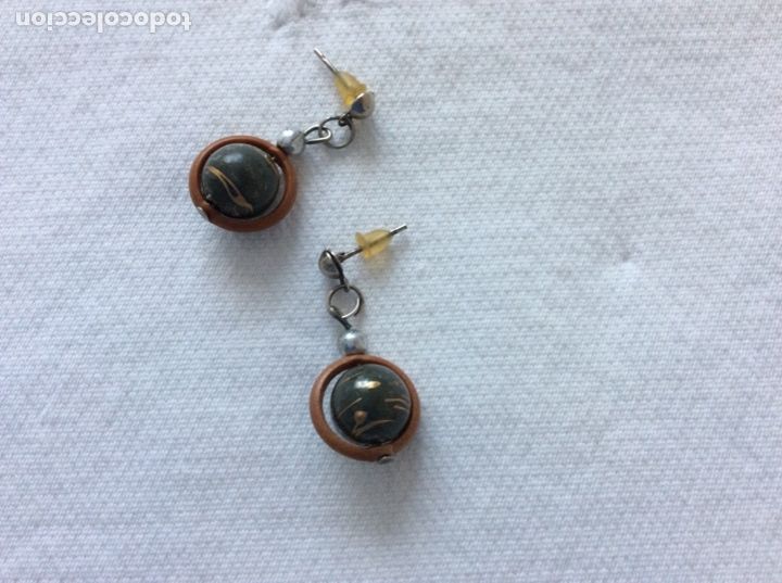 Vintage: Pendientes a&ntilde;os 70 - Foto 1
