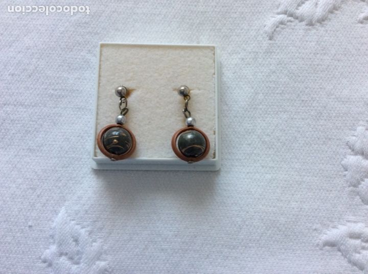 Vintage: Pendientes a&ntilde;os 70 - Foto 2