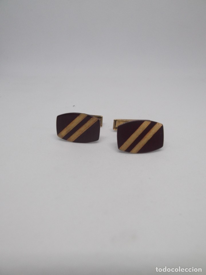 Vintage: Gemelos granates de Antonelli. - Foto 1