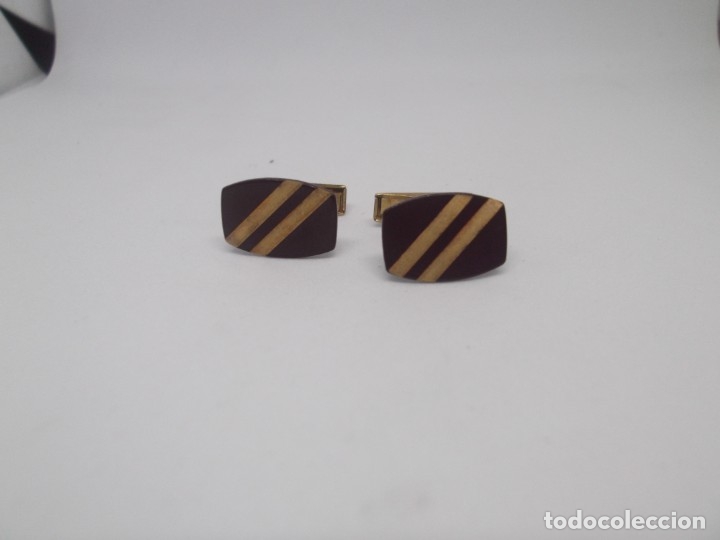 Vintage: Gemelos granates de Antonelli. - Foto 3