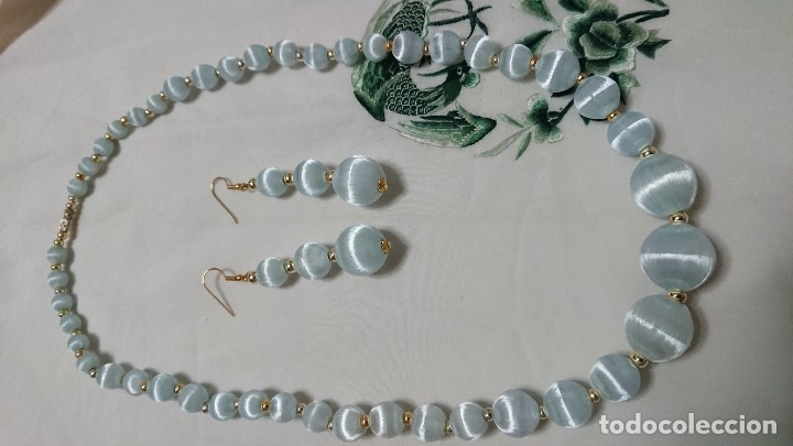 Vintage: CONJUNTO DE COLLAR Y PENDIENTES - Foto 5