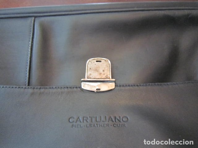 Vintage: Maletin piel negra - Foto 2