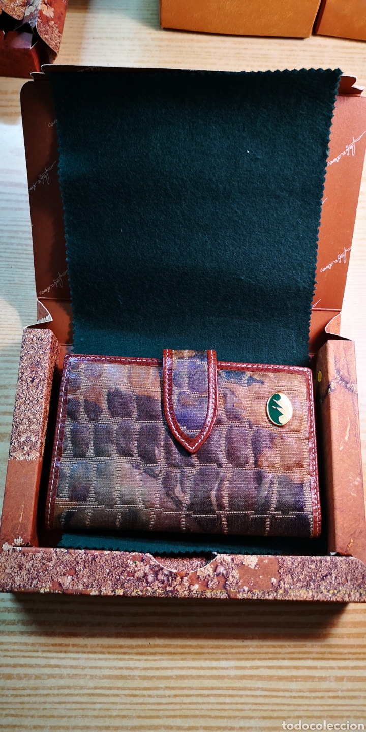 Vintage: Cartera de piel caballero - Foto 4