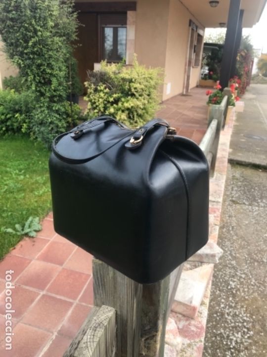 Vintage: Bolso, negro, a&ntilde;o 50-60 - Foto 6