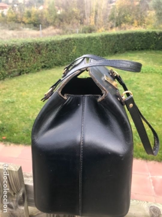 Vintage: Bolso, negro, a&ntilde;o 50-60 - Foto 7