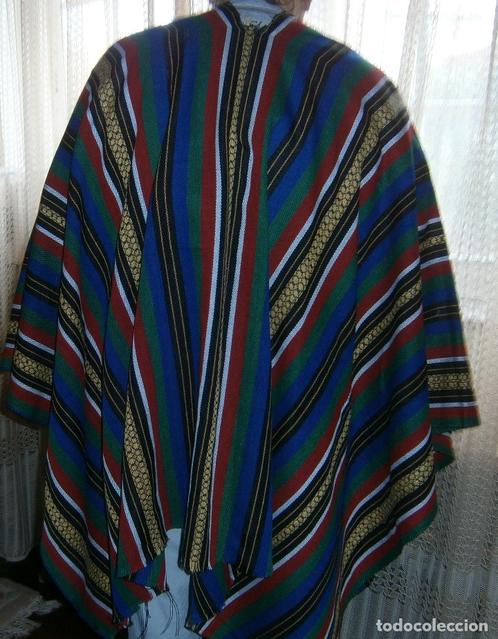 Vintage: poncho mexicano a&ntilde;os 80 - Foto 2