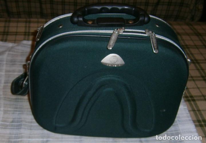 Vintage: maletin fin de semana con dos cremalleras - Foto 1