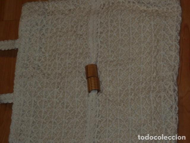 Vintage: BOLSO DE HILO DE ALGODON,SIN USO. - Foto 5