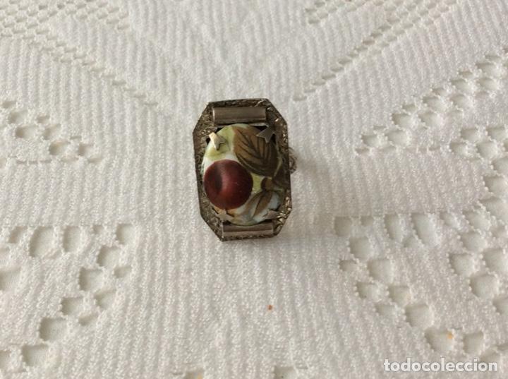 Vintage: Anillo a&ntilde;os 70 con esmalte - Foto 6