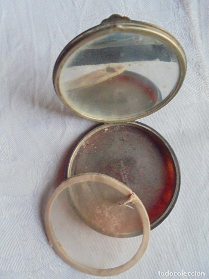 Vintage: Vintage polvera metal/caray - Foto 3