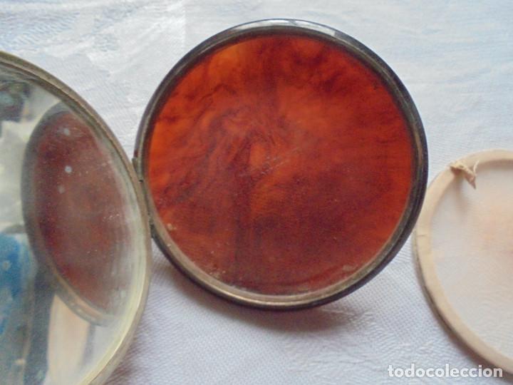 Vintage: Vintage polvera metal/caray - Foto 4