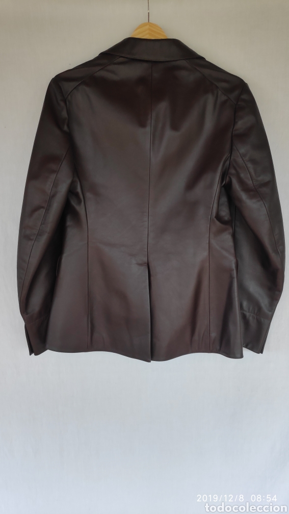 Vintage: CHAQUETA PRADA DE PIEL - Talla 44 - Foto 2