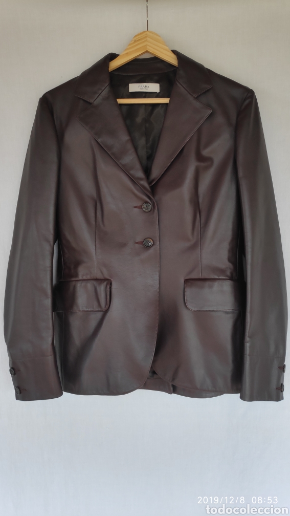 Vintage: CHAQUETA PRADA DE PIEL - Talla 44 - Foto 1
