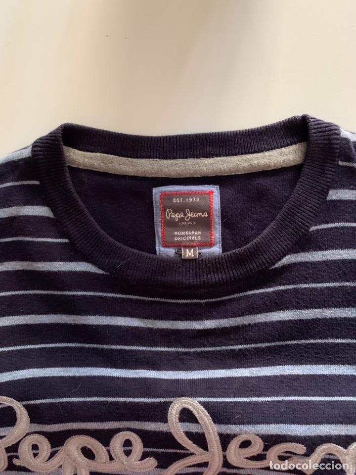 Vintage: Su&eacute;ter Marino a rayas Pepe Jeans - Foto 4