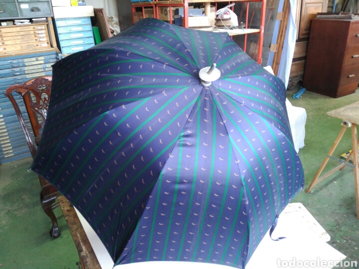 paraguas asiento golf de loewe - venta en todocoleccion