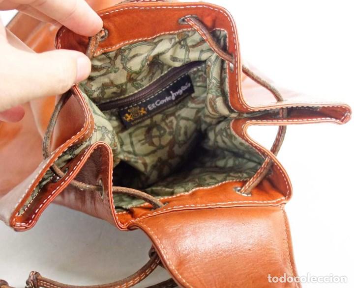 clásico bolso cubo piel. corte inglés años 70-8 - Comprar Complementos  vintage en todocoleccion - 188656070