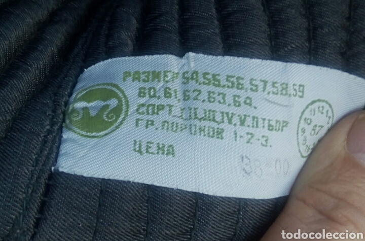 Vintage: GORRO RUSO - SIMIL ASTRACAN - - Foto 4