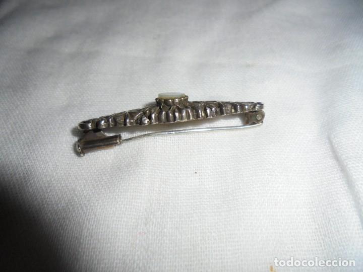 Vintage: BONITO BROCHE DE PLATA - Foto 3
