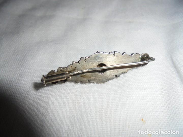 Vintage: BONITO BROCHE DE PLATA - Foto 4