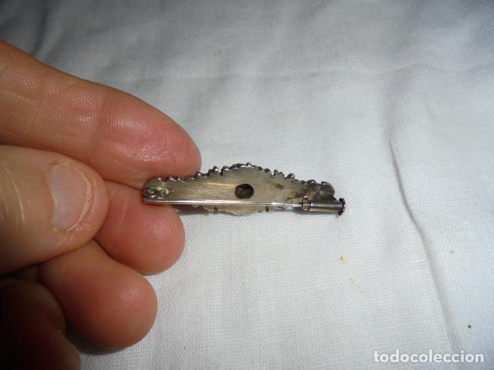 Vintage: BONITO BROCHE DE PLATA - Foto 5