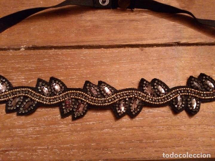 Vintage: cinturon strass - Foto 1