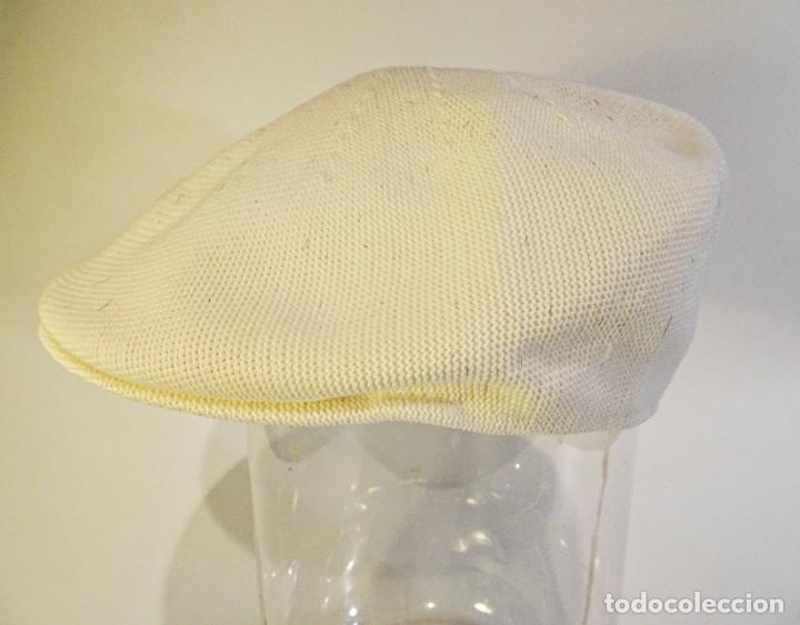 Vintage: Gorra blanca boina con visera - Foto 1