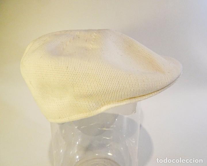 Vintage: Gorra blanca boina con visera - Foto 3