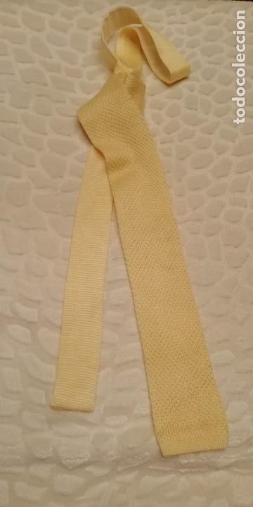 Vintage: CORBATA VINTAGE DE PUNTO DE ALGODON - Foto 2