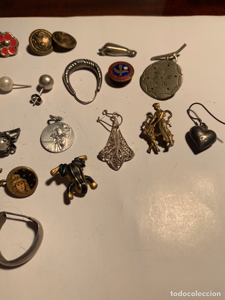 Vintage: Lote de pendientes, colgantes - Foto 4