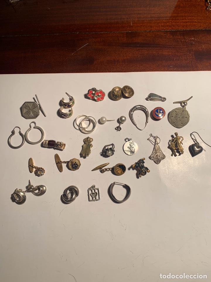 Vintage: Lote de pendientes, colgantes - Foto 1