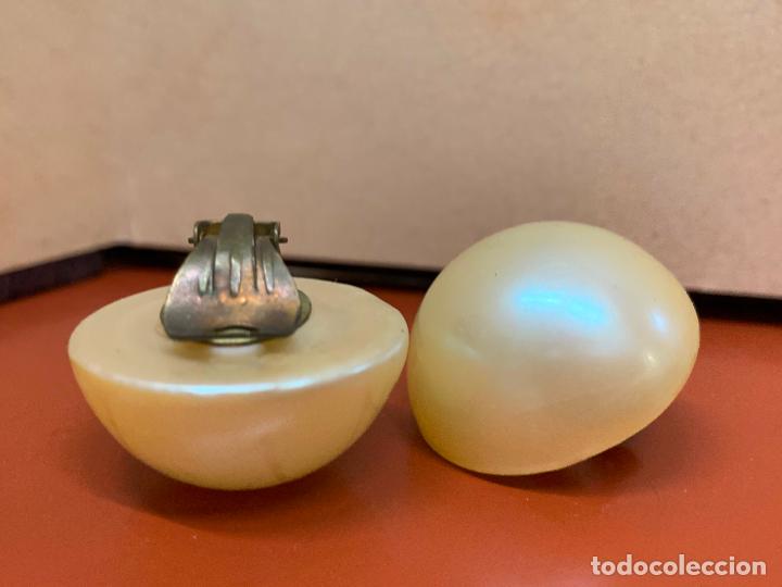 Vintage: Enormes pendientes Vintage. Mide aprox 3cms de diametro - Foto 1