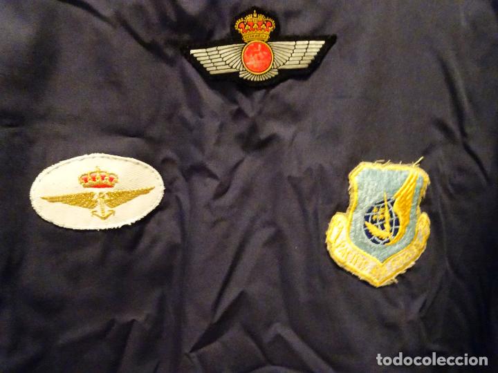Vintage: Chaqueta militar con emblemas usada - Foto 4