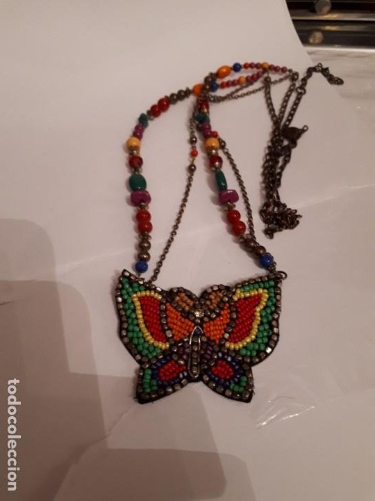 Vintage: Curiosa mariposa de pedreria - Foto 1