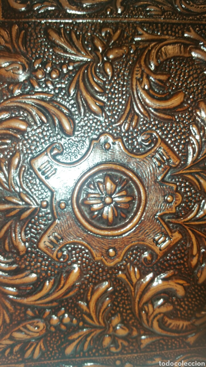 Vintage: Cartera repujada, a&ntilde;os 70. - Foto 3