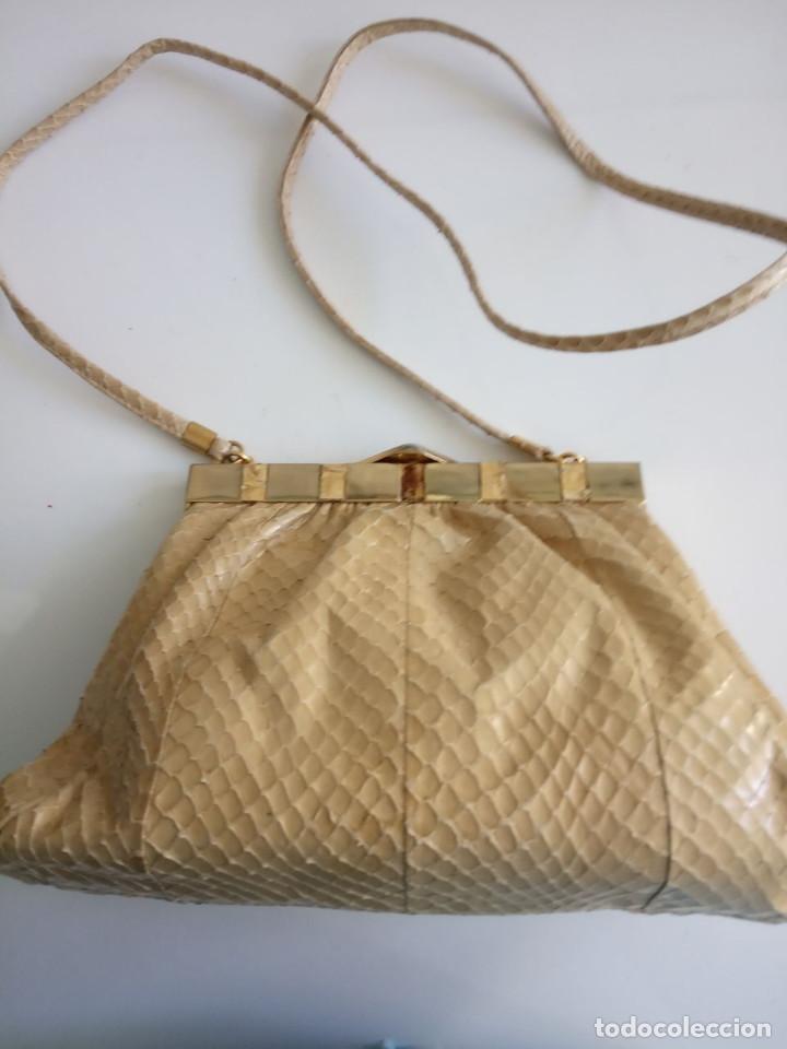 Vintage: Bolso de mano piel - Foto 1