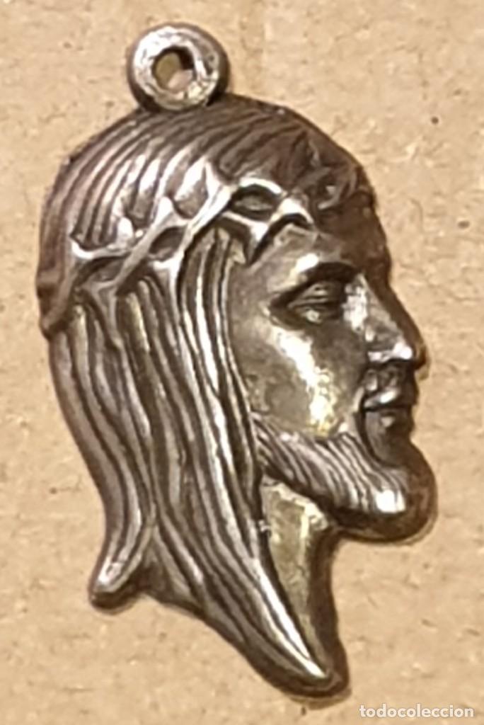 Vintage: COLGANTE CARA DE CRISTO - Foto 1