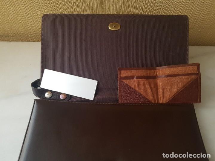 Vintage: Bolso tipo cluch piel de serpiente - Foto 6