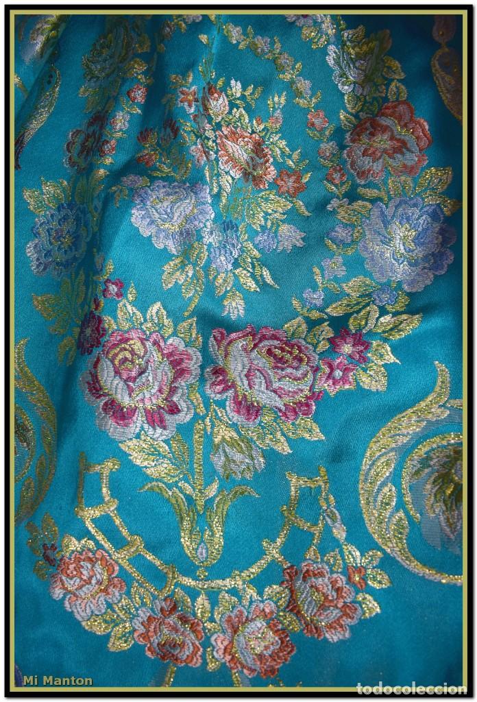 Vintage: Traje fallera con hilo met&aacute;lico - Foto 2