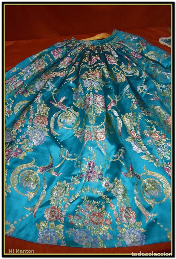 Vintage: Traje fallera con hilo met&aacute;lico - Foto 3