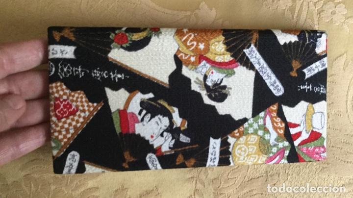 Vintage: CARTERA JAPONESA DE CREP DE SEDA - Foto 2