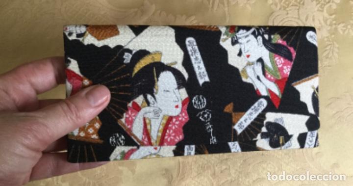 Vintage: CARTERA JAPONESA DE CREP DE SEDA - Foto 5