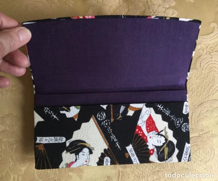 Vintage: CARTERA JAPONESA DE CREP DE SEDA - Foto 6