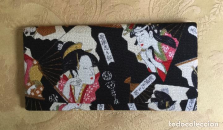 Vintage: CARTERA JAPONESA DE CREP DE SEDA - Foto 7