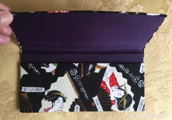 Vintage: CARTERA JAPONESA DE CREP DE SEDA - Foto 1