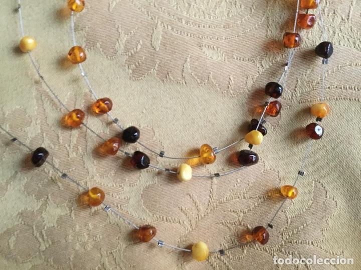 Vintage: COLLAR DE &Aacute;MBAR DEL B&Aacute;LTICO - Foto 3