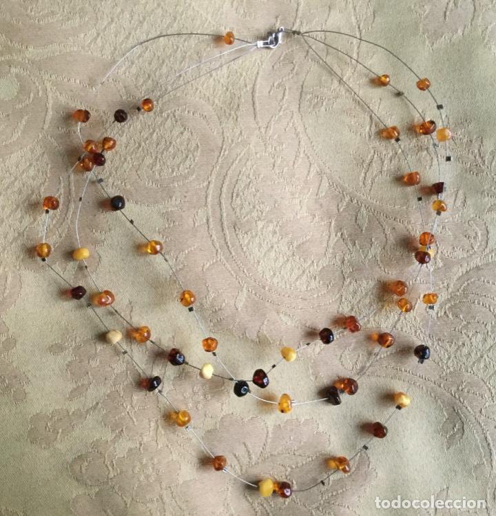 Vintage: COLLAR DE &Aacute;MBAR DEL B&Aacute;LTICO - Foto 1