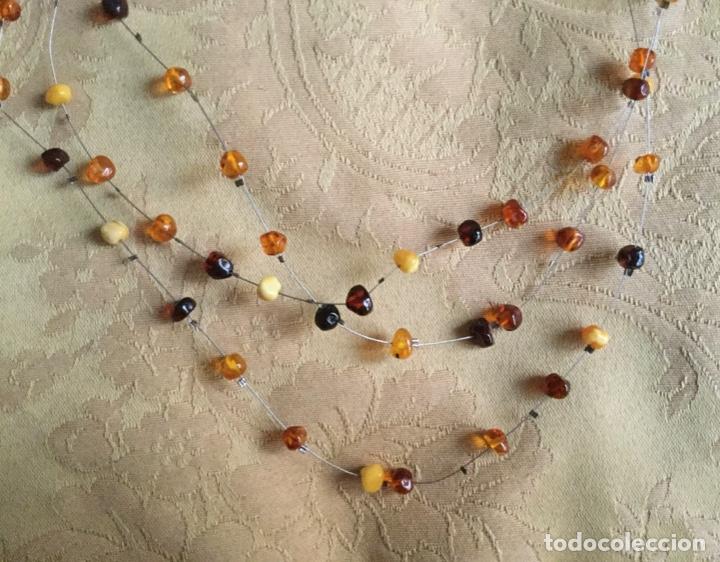 Vintage: COLLAR DE &Aacute;MBAR DEL B&Aacute;LTICO - Foto 4