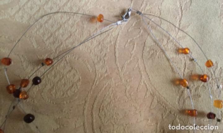 Vintage: COLLAR DE &Aacute;MBAR DEL B&Aacute;LTICO - Foto 7