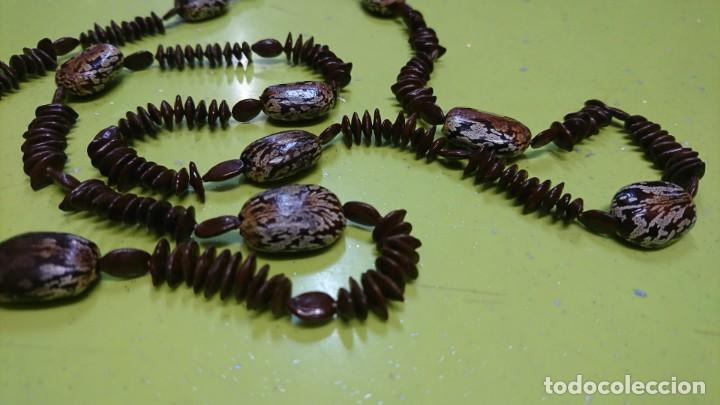 Vintage: COLLAR DE SEMILLAS NATURALES, VINTAGE - Foto 2